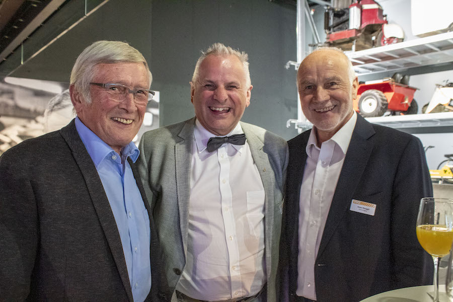 Walter Jauch, Peter Bucheli und Alois Renggli (v. l.) sind sich einig: Es war ein toller Tag, gut organisiert und mit bester Themenmischung versehen.