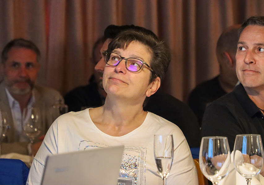 Amtete einmal mehr als wichtige Mitorganisatorin der Generalversammlung: Gaby Leu.