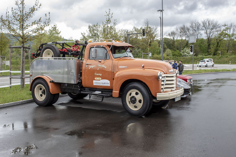 Chevrolet 5.7 V8 Pickup aus dem Jahre 1948: Wurde in vier Jahren zum Abschleppwagen umgebaut.