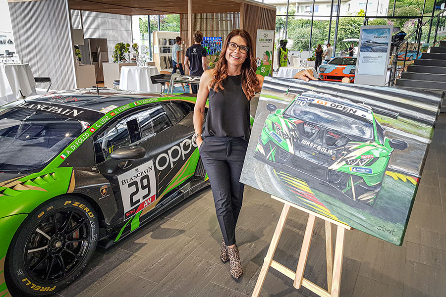 Wurde erfolgreich am Charity-Anlass von «Green Hope» versteigert: Lamborghini Huracán GT 3.