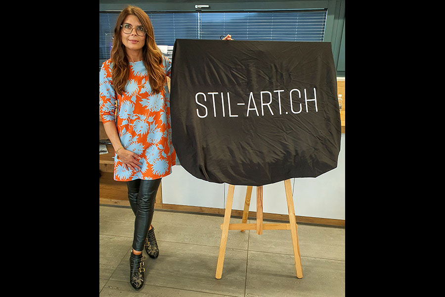 Stil-Art, ein Wortspiel von Nachnamen und Kunst – so heisst das Label von Sandra Stillhart. 