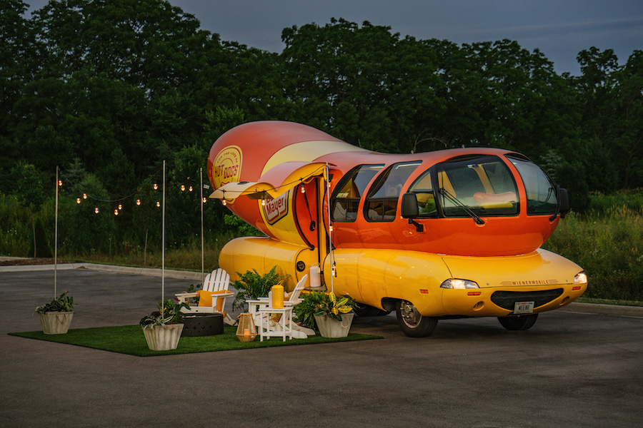 Fahrendes Würstchen: Das «Wienermobile» hat sich in den USA zum Kultauto entwickelt. 