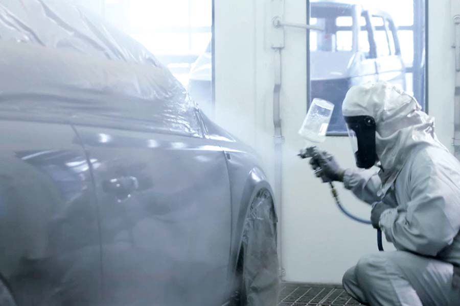 Low Energy-Systeme bieten die energiesparende Trocknung bei niedrigen Temperaturen und schonen die Batterie. (Foto: Axalta).