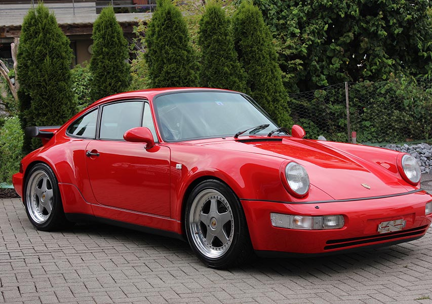 Bekommt bei schönem Wetter Auslauf: Porsche 911 aus der von 1989 bis 1994 gebauten Modellbaureihe 964.