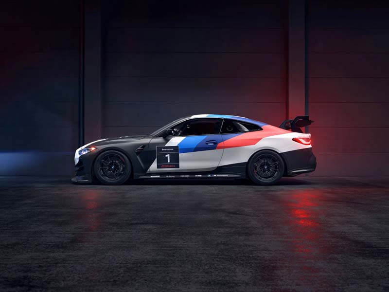 Geht bei den 24 Stunden von Portimão in Portugal erstmals mit «Solid Piston»-Dämpfer an den Start: BMW M4 GT4.