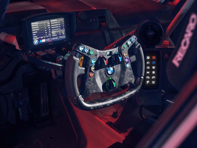 Geht bei den 24 Stunden von Portimão in Portugal erstmals mit «Solid Piston»-Dämpfer an den Start: BMW M4 GT4.