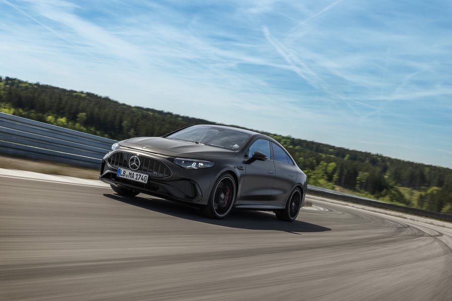 Drei Motoren, 680 PS: Der CLA 45 wird zum Elektro-AMG