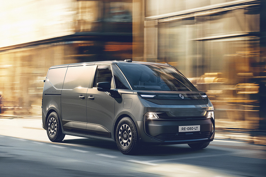 Der Algorithmus auf Rädern: Renault probt den E-Trafic