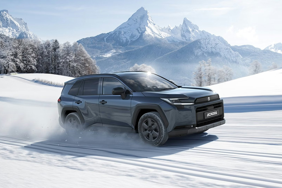 Strom, Benzin, Traktion: So positioniert sich der neue Suzuki Across