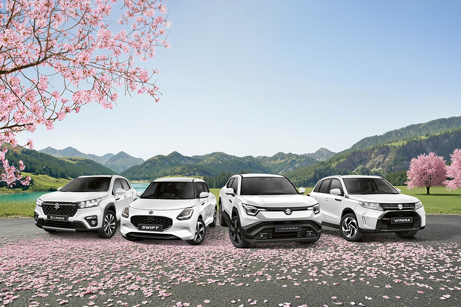 Vier Modelle, ein Auftritt: Suzuki lanciert die Sakura-Linie