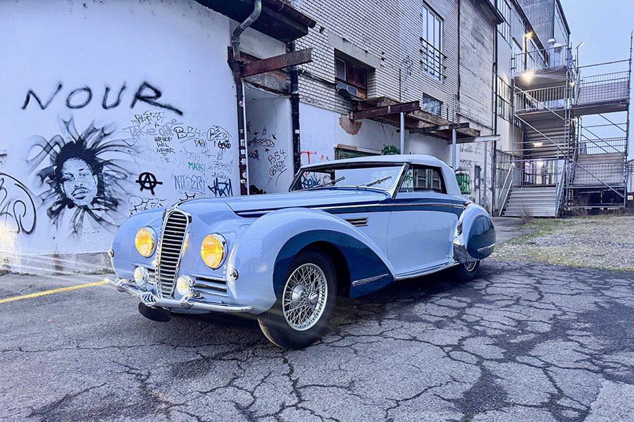 Protection invisible, classe bien visible : Delahaye 135 MS chez « ACW »