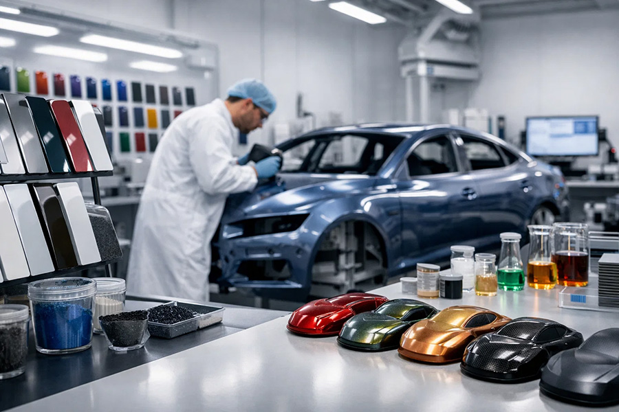 À l’occasion de la Journée internationale de la couleur, la peinture automobile révèle tout ce dont elle est réellement capable