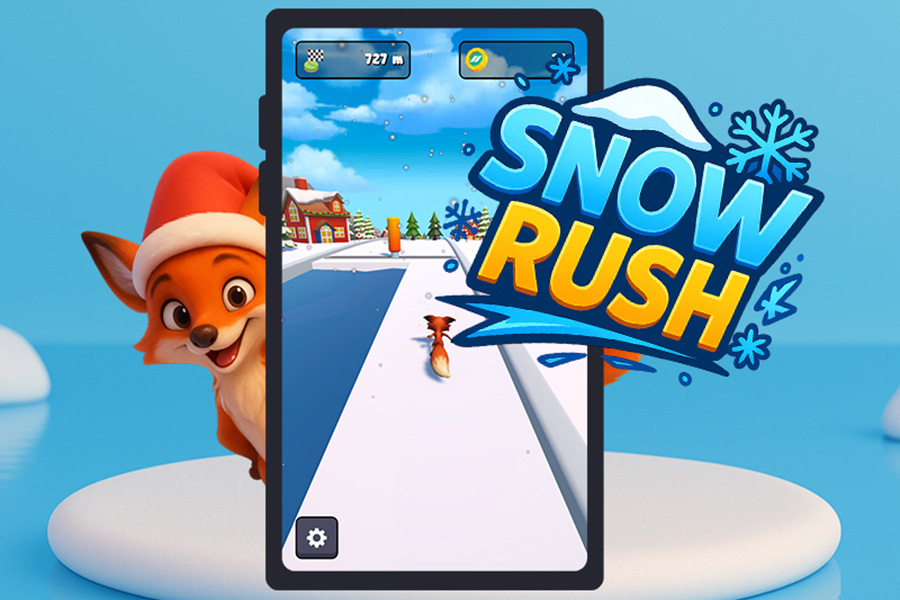 Pause-café prolongée : « Snow Rush » de Gyso met les nerfs et les pouces à rude épreuve