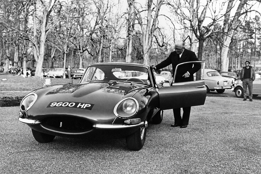 Jaguar E-Type : plein gaz jusqu’à Genève