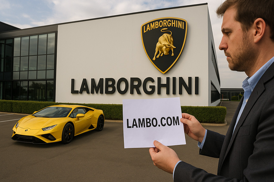 «Lambo.com» de retour en Italie : une leçon de cupidité et de droit des marques