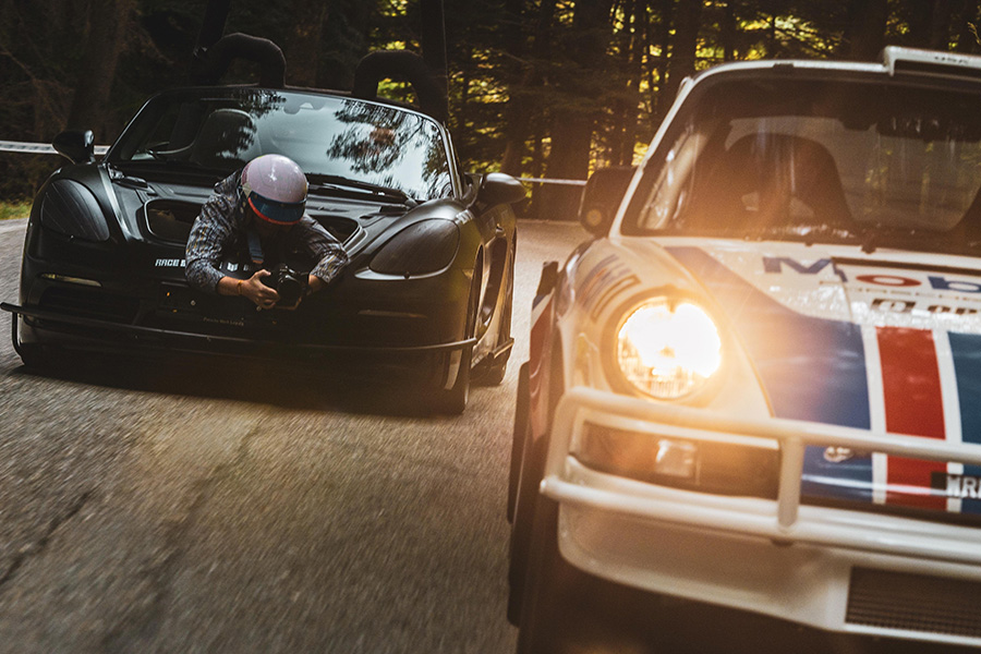 Noir, rapide, précis – la voiture-caméra venue de Leipzig