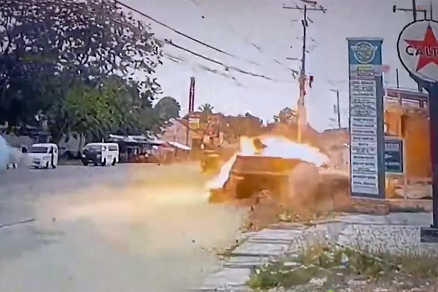 Land Cruiser, capsule de fuite : une vidéo de surveillance montre une scène incroyable