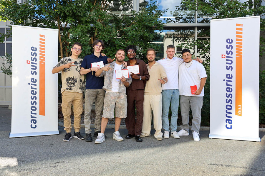 Fin d’apprentissage à Martigny : place aux professionnels valaisans de demain