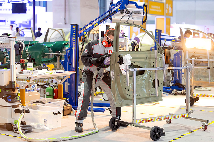 WorldSkills Shanghai : Davide Manieri signe un début prometteur