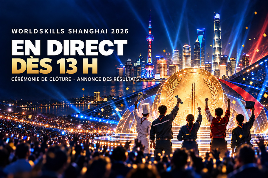 WorldSkills à Shanghai: l’heure des médailles a sonné