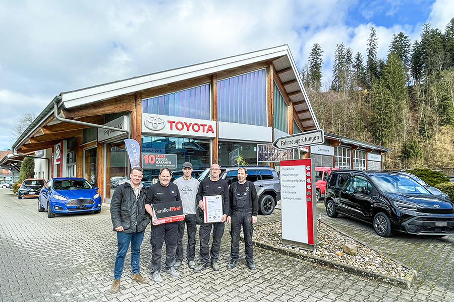 Ausgezeichnet: «Frey Auto AG» tritt dem Netzwerk «CFS» bei
