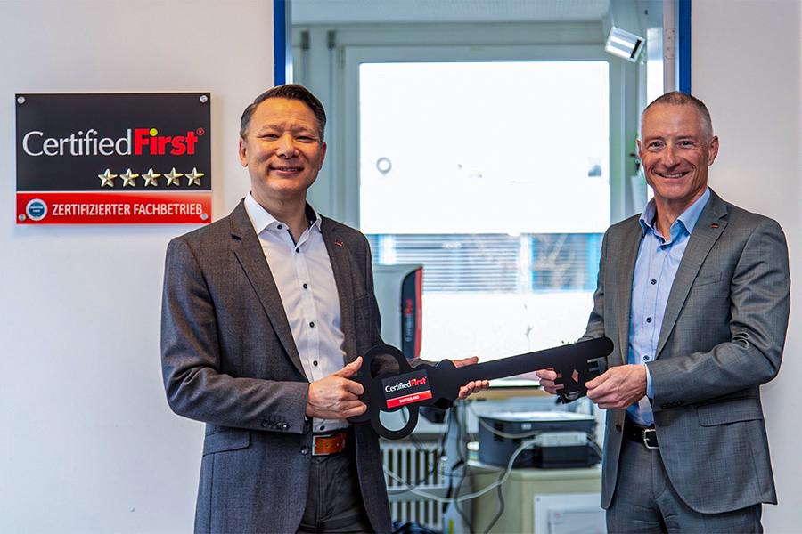 Stabsübergabe im Carrosserie-Netzwerk «CFS»: Kronig löst Schöller ab