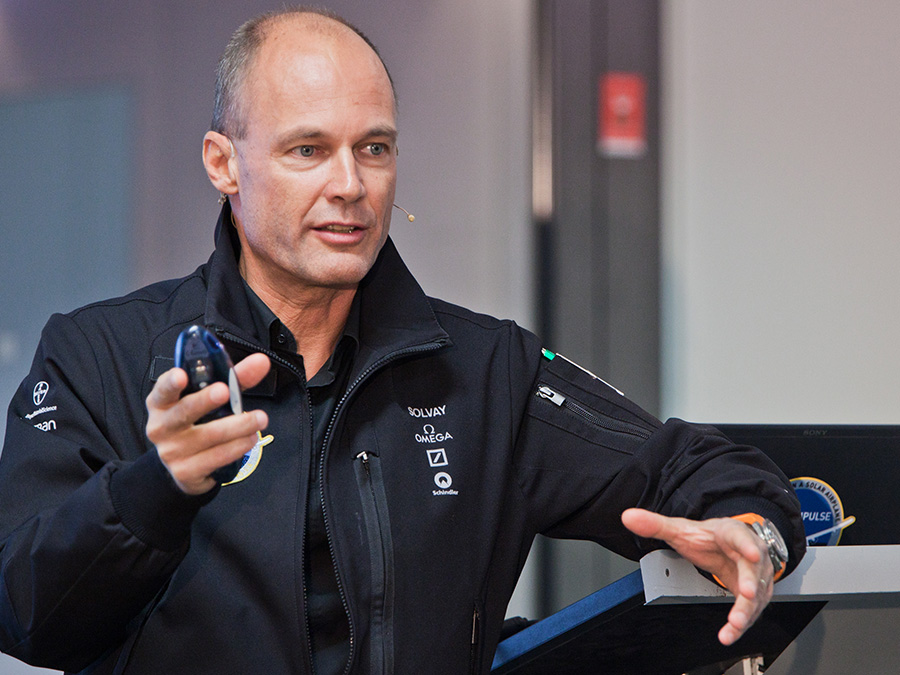 Bertrand Piccard: Nachhaltigkeit muss sich rechnen