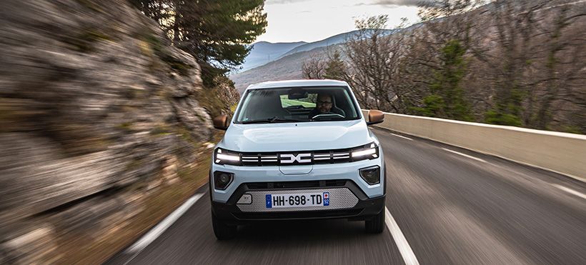 Update für den City-Hopper: Dacia Spring zeigt in Nizza neue Stärken