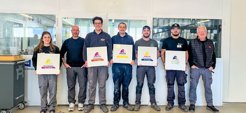 Farbtonfindung, Spot Repair und Zeitdruck: In Urdorf wird das QV greifbar