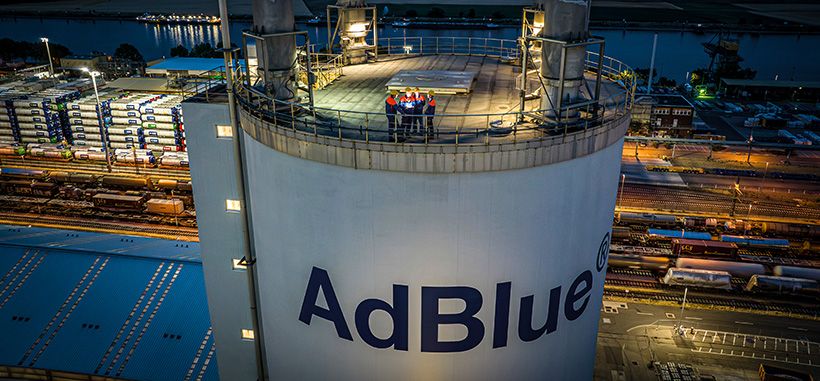 BASF bringt AdBlue GE: produziert mit 100 Prozent Grünstrom