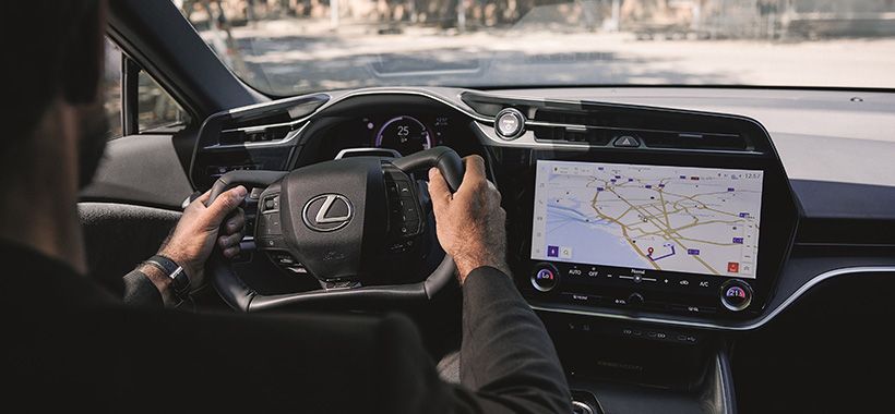 Lenken ohne Lenksäule: Wie Lexus das Gefühl zur Strasse neu kalibriert