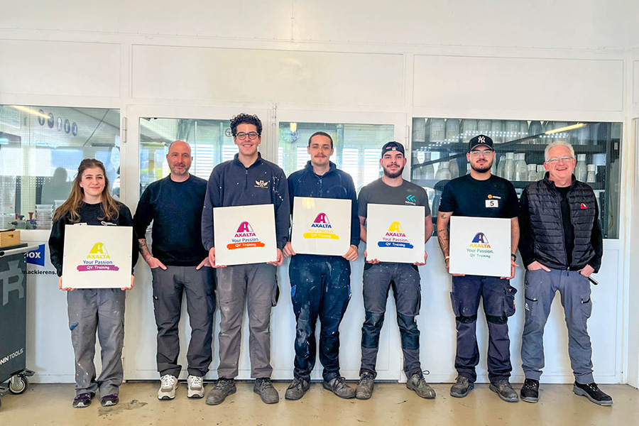 Farbtonfindung, Spot Repair und Zeitdruck: In Urdorf wird das QV greifbar