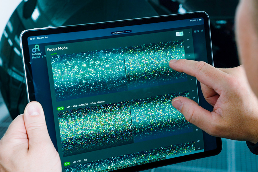 Surventis bringt mehr Sicherheit in die digitale Farbtonfindung