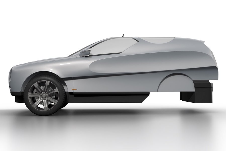 Zwischen Weiss und Silber: «CHROMOTOPIC METAL» ist der Schlüsselfarbton für Amerika. Seine Glimmerpigment-Technologie ist für Zweischichtlackierungen ausgelegt.