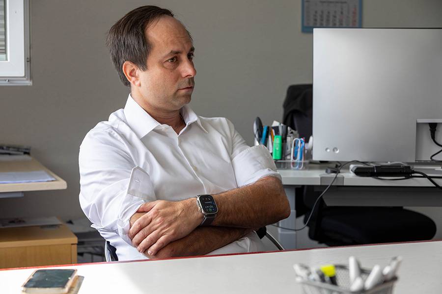 Le directeur Nathanaël Kalisky, un homme stratégique et pragmatique, est actif dans l’entreprise depuis sa création.