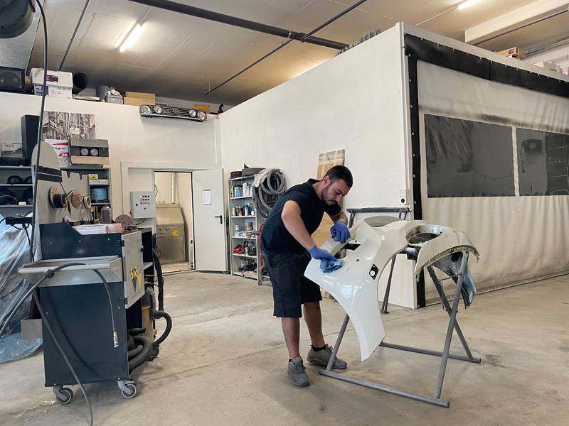 Une préparation et un nettoyage préalable impeccables constituent la moitié du travail. Avec une salle de mélange spacieuse . . .