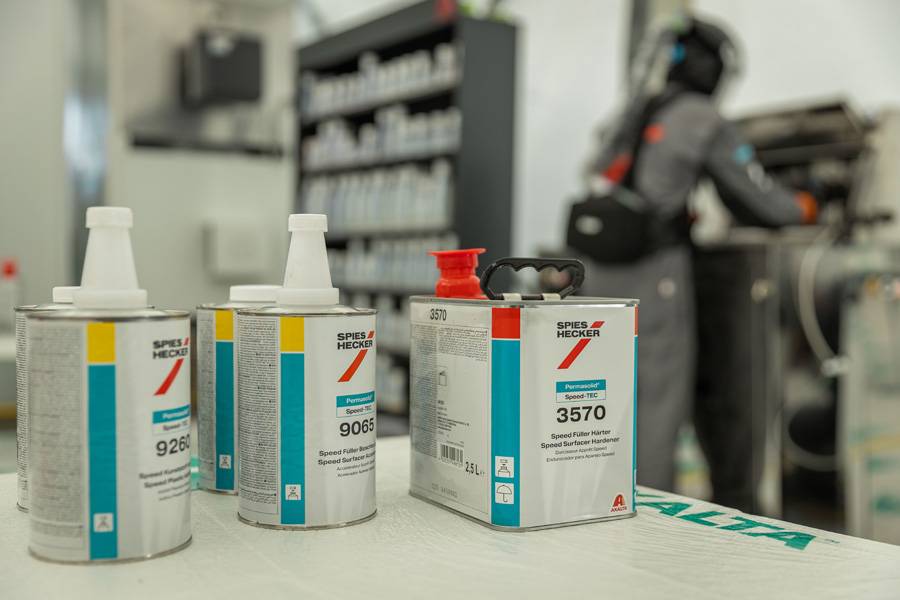 Avec les produits à séchage rapide de Spies Hecker, les candidats se sont préparés spécifiquement aux jours de compétition.