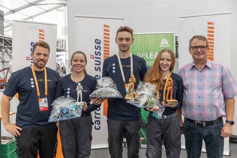 Durabilité à l’honneur : le «Sustainability Award» est remporté par Alessandro Risi (or), suivi de Cora Brönnimann (argent) et Kira Eicher (bronze).