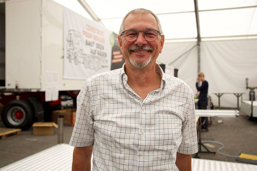 Daniel Kehl, enseignant spécialisé pour les serruriers sur véhicules et les carrossiers-tôliers à la « STFW ». Son engagement et sa personnalité remarquable et loyale nous manqueront.