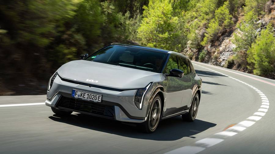 Kia geht mit dem vollelektrische «EV4» ins Rennen. 