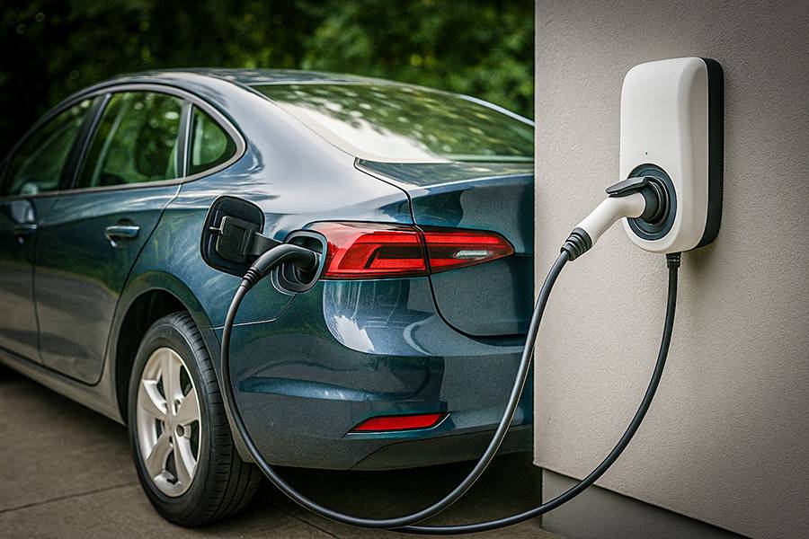 Recharge domestique à température idéale : conditions parfaites, illusion parfaite. Seul le rendement trahit la petite tragicomédie en coulisses — un trou énergétique à deux chiffres que chaque kilowattheure connaît intimement.