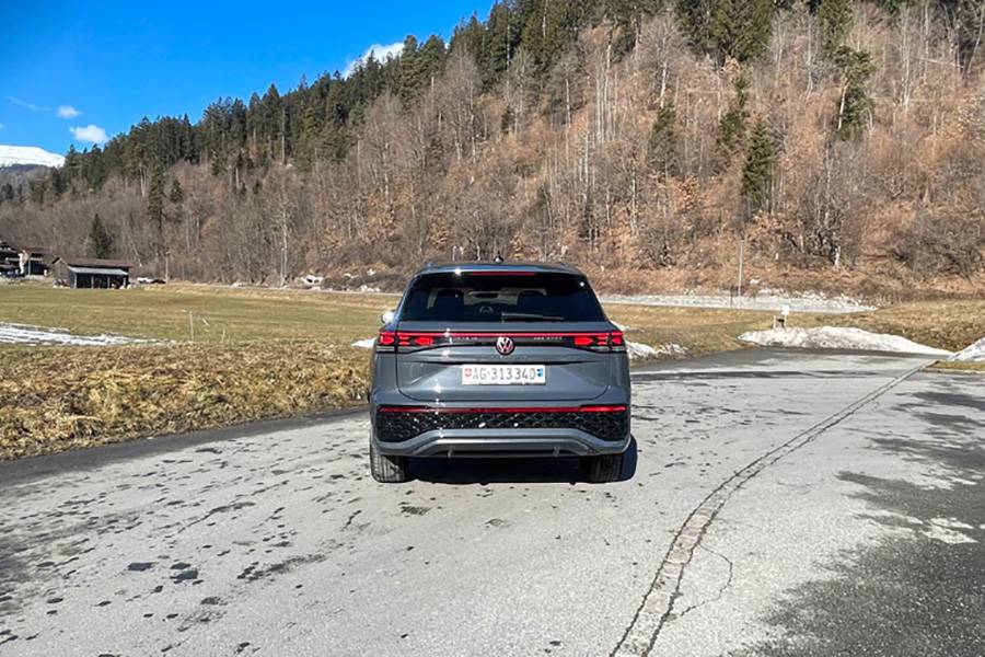 Large, posé, souverain : l’arrière du Tayron souligne sa vocation de compagnon généreux pour la famille, les loisirs et les trajets de vacances.