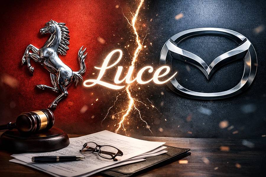 Der Name ist gesetzt, der Streit noch nicht. Während Ferrari seinen ersten Elektro-Sportwagen als «Luce» ins Rampenlicht stellt, pocht Mazda in Japan auf historische Rechte – und macht aus einer Modellbezeichnung plötzlich einen Fall mit jurischer Fallhöhe.
