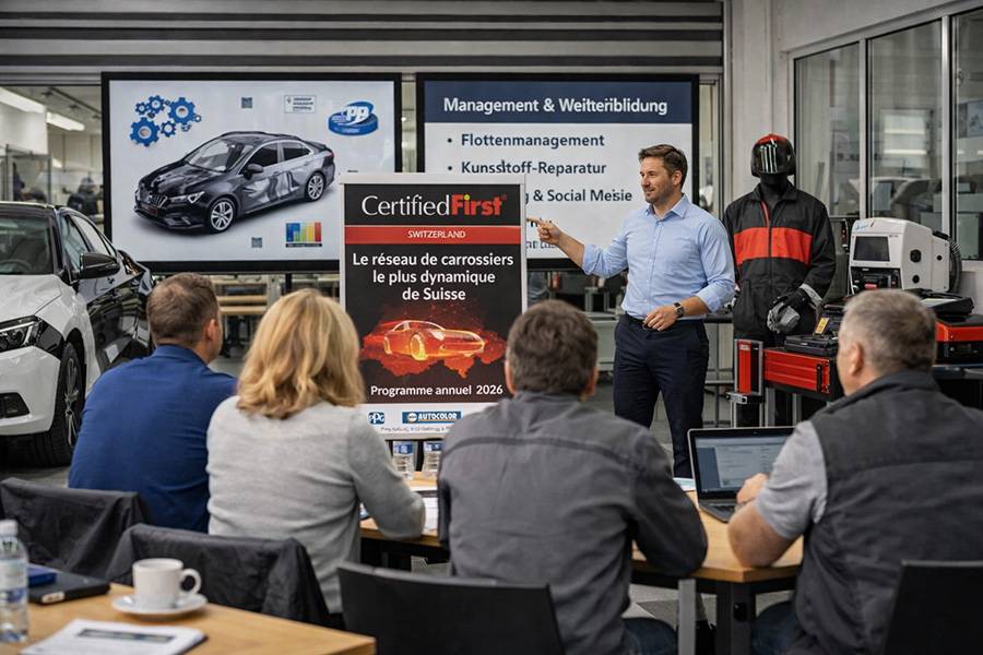 Qu’il s’agisse du marché des flottes, de la réparation des plastiques ou du marketing, CFS mise en 2026 sur un programme de formation continue destiné à faire progresser durablement la branche.