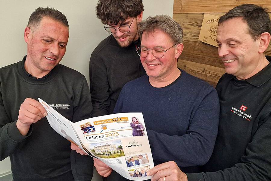 Spannender Inhalt mit vielen Fotos: Die Broschüre «écho(s) des 60 ans!» macht sichtbar sehr viel Freude.