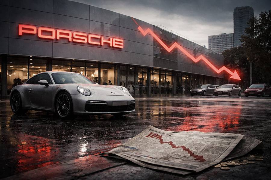 Beaucoup de prestige, peu de répit: Porsche est confronté à la baisse de ses livraisons et à une stratégie de plus en plus sous pression.