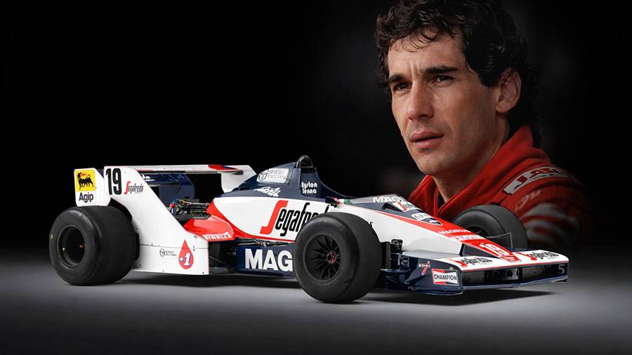 Toleman TG 183 B, Chassis #05: Mit diesem unscheinbaren Turbo-Boliden begann 1984 die Formel-1-Geschichte von Ayrton Senna.   Foto: RM Sotheby’s