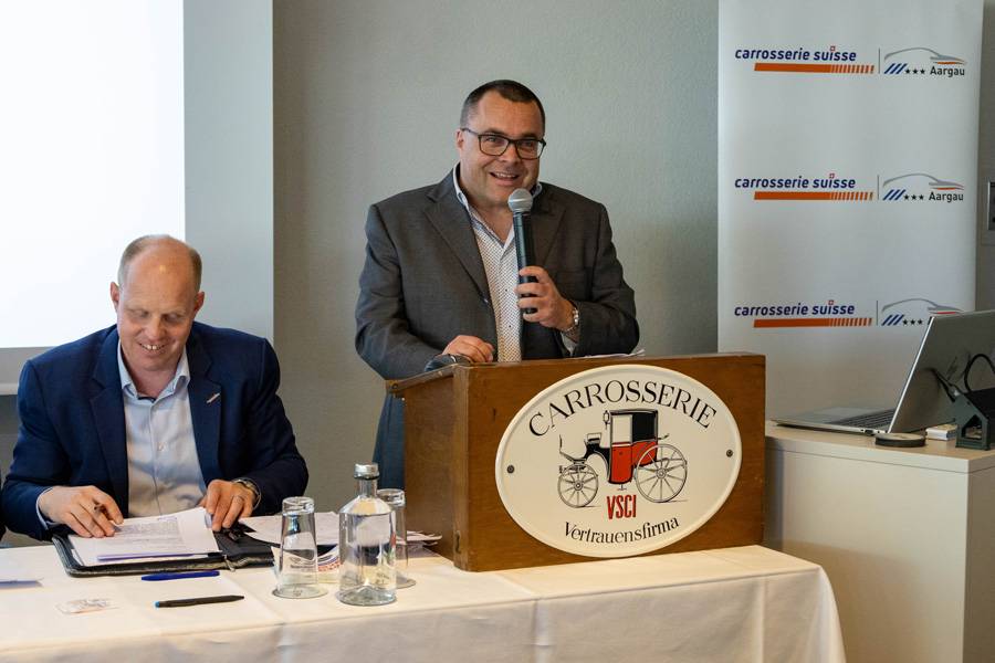 Präsident am Wort: Michael Hallauer eröffnet die 61. Generalversammlung mit klaren Worten.