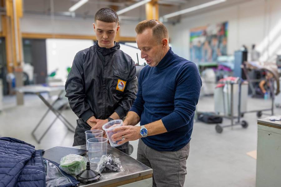 Lors des « World Skills », les systèmes de godets Sata « RPS » et « LCS » seront utilisés. Andreas Stocker en explique les différences. 