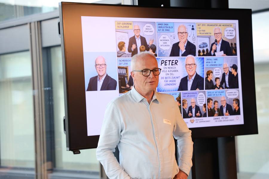Après de nombreuses années d’engagement comme membre du comité et enseignant spécialisé, Peter Schubiger prend sa retraite. L’assemblée l’a nommé membre d’honneur de la section Suisse orientale.